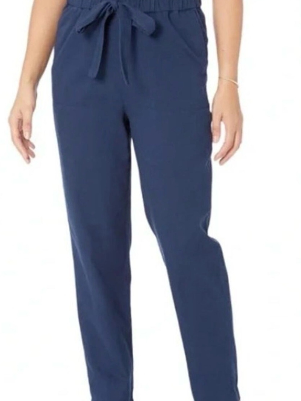 Draper James Navy Drawstring pant - Picture 3 of 3